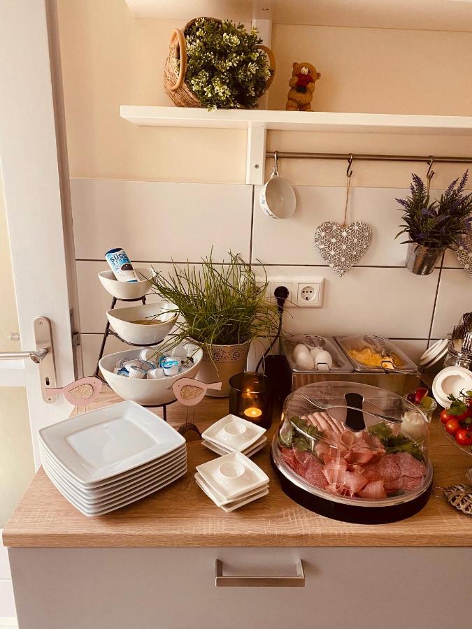 Hotel Pension Garni Haus Am Strand 2 노르다히 외부 사진
